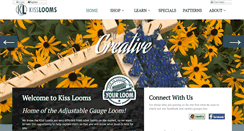 Desktop Screenshot of kiss-looms.com
